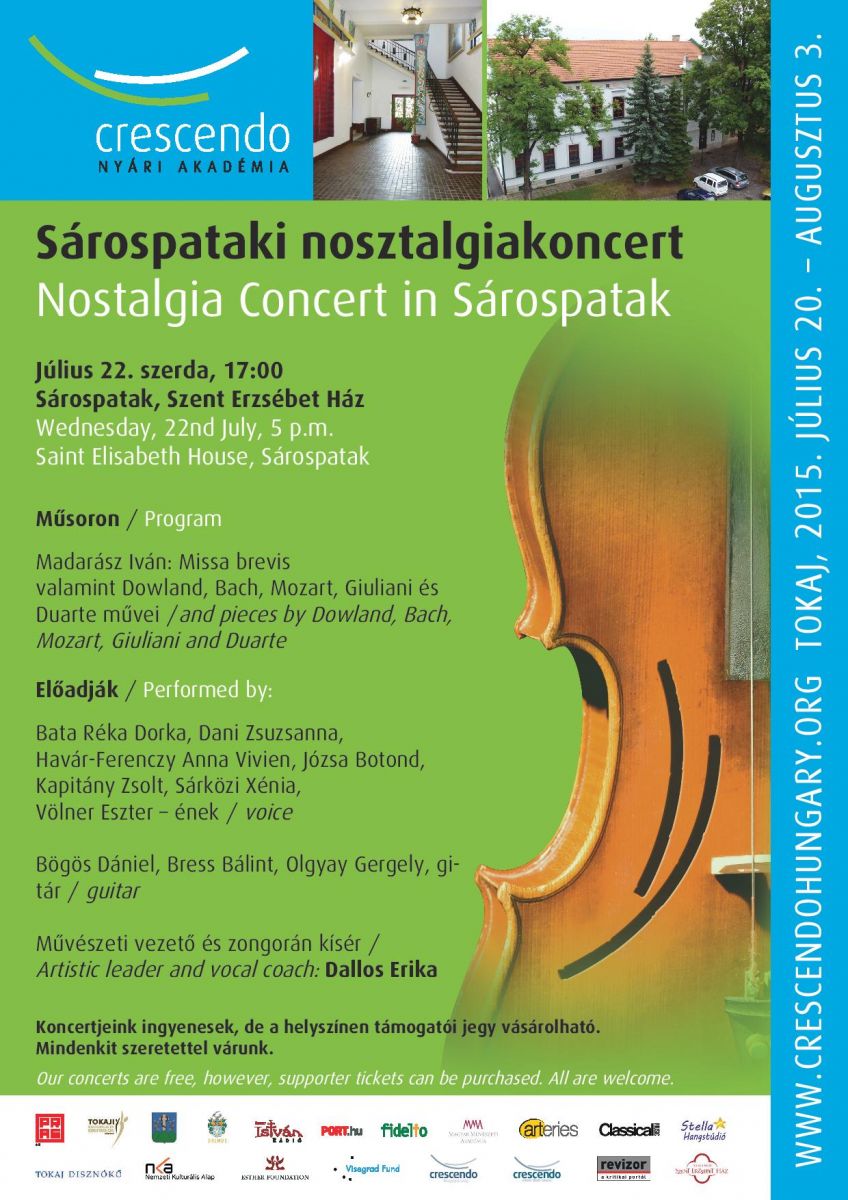 Sárospataki nosztalgiakoncert