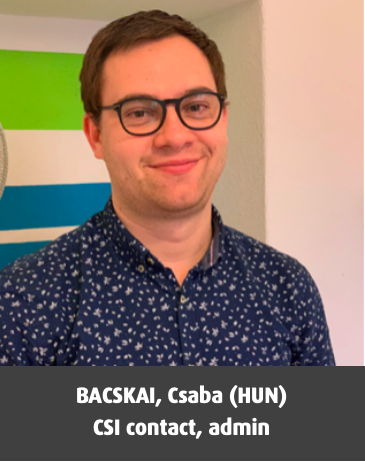 BACSKAI, Csaba (HUN), CSI contact, admin
