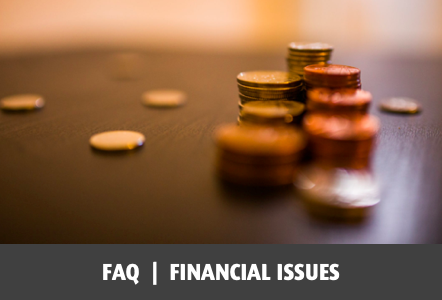 Frequently asked questions about financial issues