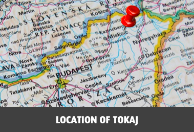 Location of Tokaj